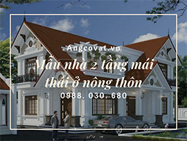 Sự thật ẩn giấu đằng sau những mẫu nhà 2 tầng mái thái ở nông thôn